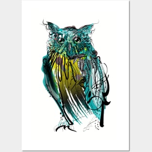 Owl Posters and Art